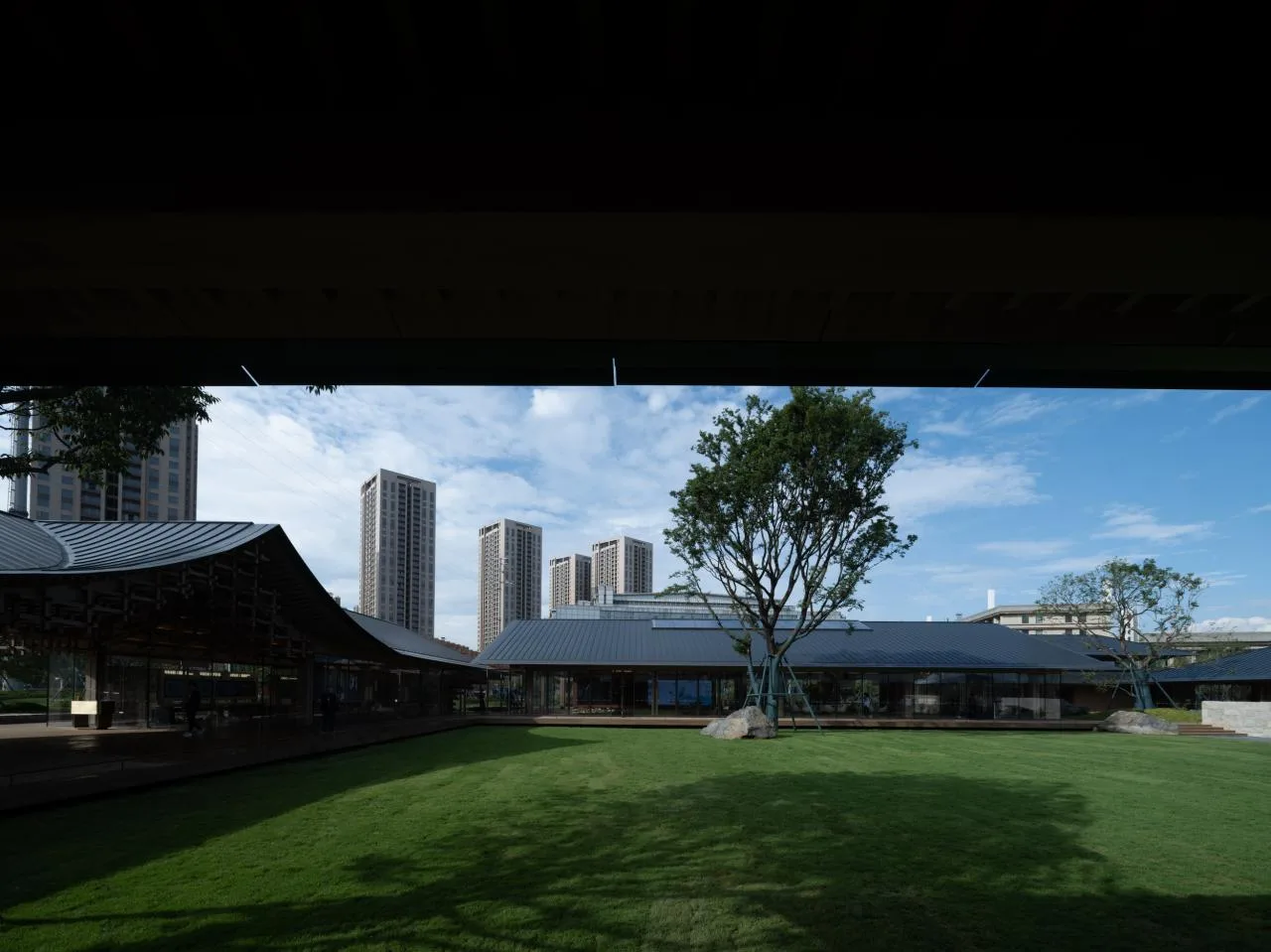 BIM Architecture | Kunming Caohai Wenxing Building Park Project/XAA Architecture Firm Zhan Tao Studio