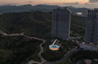 BIM Architecture: Seaside Bookstore on the Cliff at Huizhou Shuangyue Bay by Yidrip Water Library and Sanwen Architecture-BIM WORLD