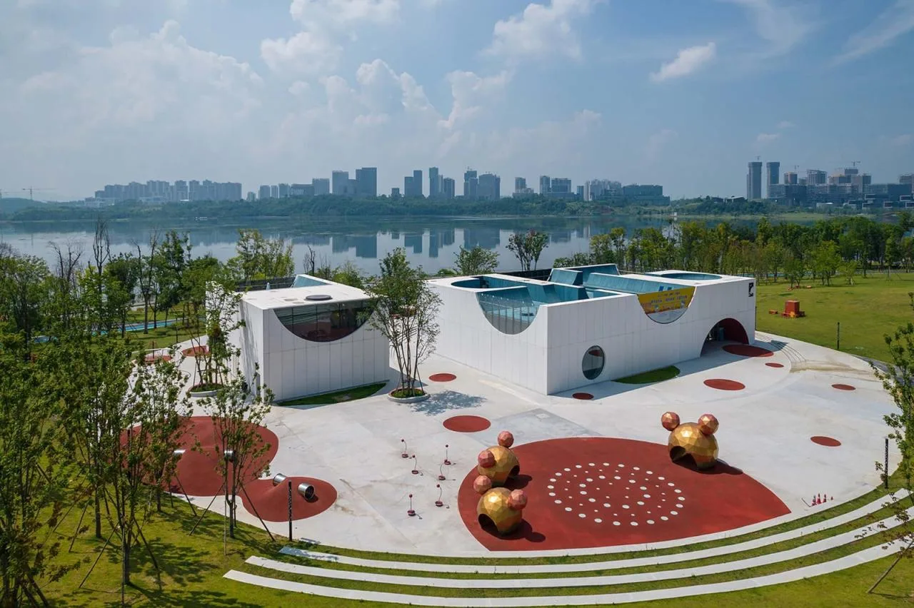 BIM Architecture | Fang.fun Xinglong Lake Children's Art Center/Relative Architecture
