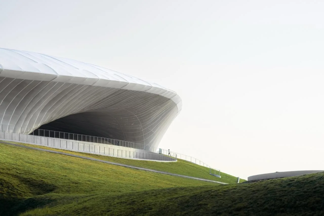 BIM Architecture | Design of the World's Largest Earthly Covered Building Complex: 'Disappearing Stadium'/MAD Ma Yansong