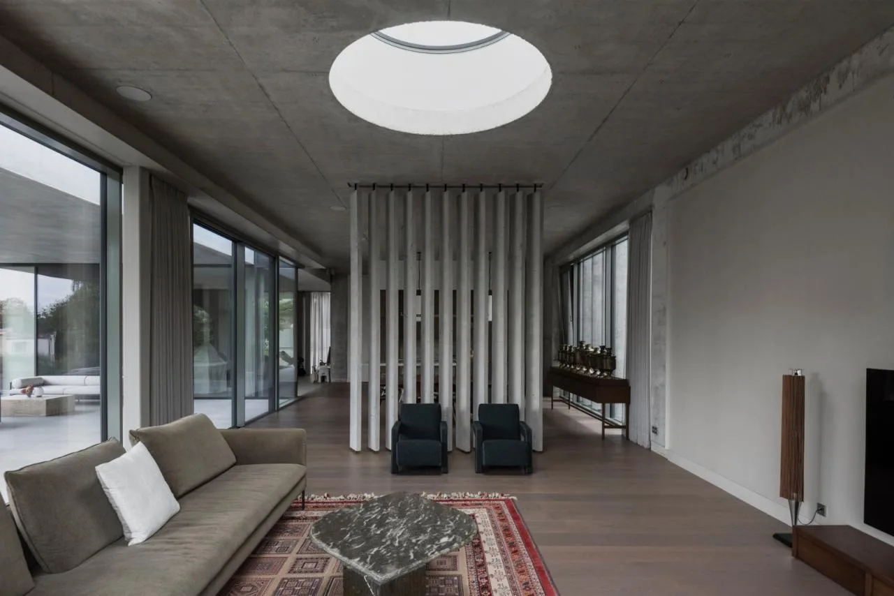 BIM Architecture | Modernist Concrete Housing, Kaunas House/Architectural Bureau G. Natkevicius&  Partners