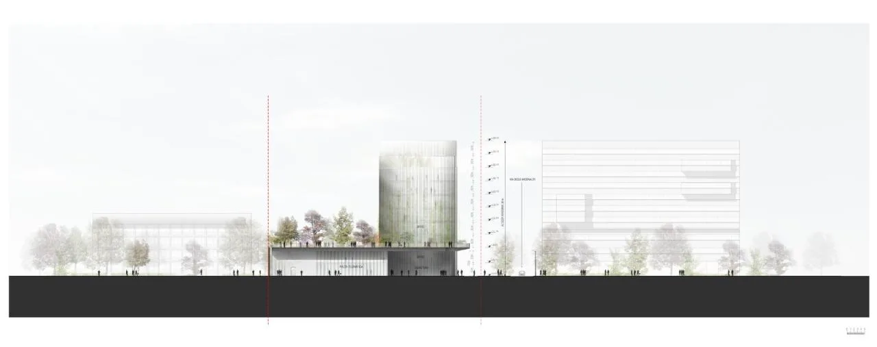 BIM Architecture | Industrial Zone Transforms into Green Campus: New Headquarters of Rome Third University/MCA Architecture Firm