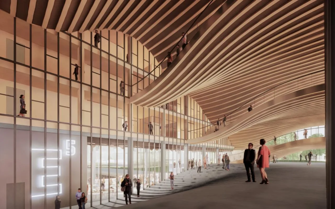 BIM Architecture | New Education Park Design on Esbjer Island, Denmark/BIG