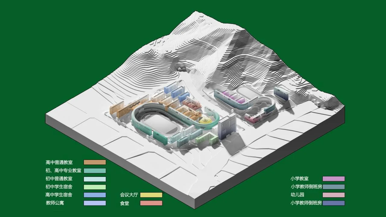 BIM Architecture | Futurist Campus: Western (Chongqing) Science City Future Campus International Competition/Wang Junbao DIKA