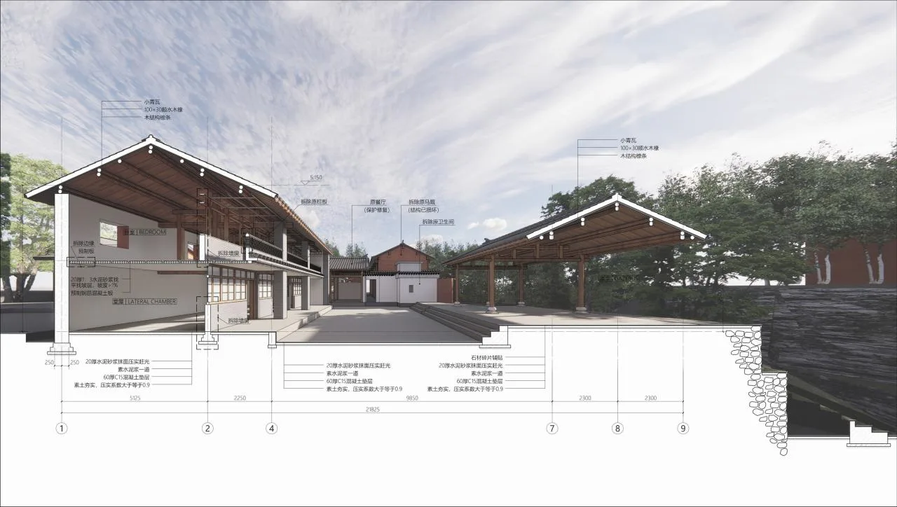 BIM Architecture | Construction: Based on Reality - Hidden Mountain in the Village/Collaborative Construction Society