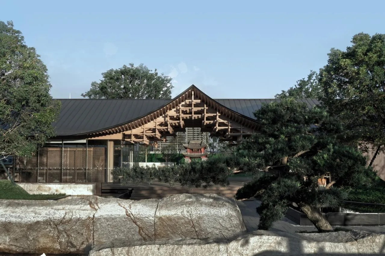 BIM Architecture | Kunming Caohai Wenxing Building Park Project/XAA Architecture Firm Zhan Tao Studio
