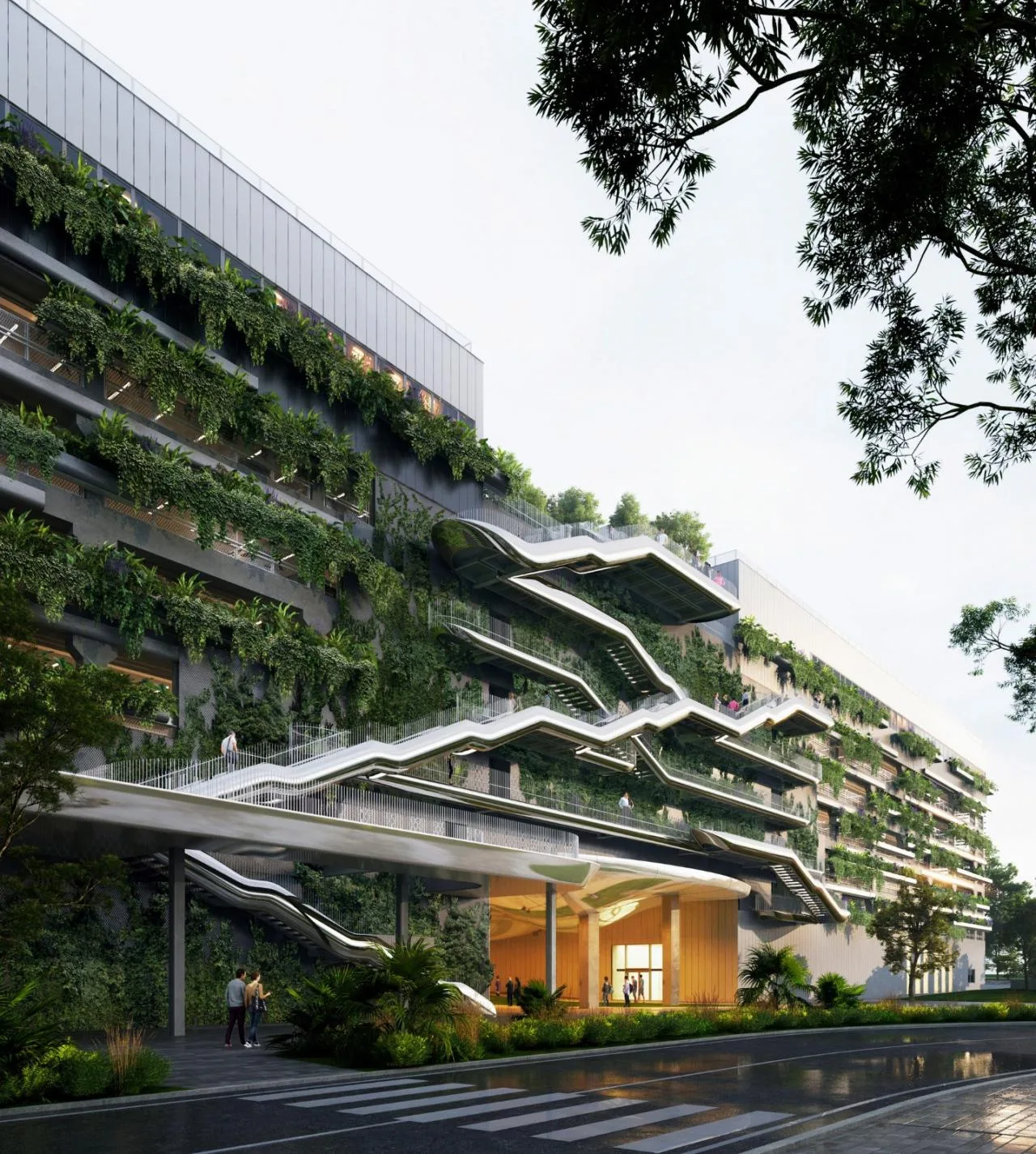 BIM Architecture | Milan 'MoLo' Mobile and Logistics Center/MAD's Fourth European Construction Project in Ma'ansong