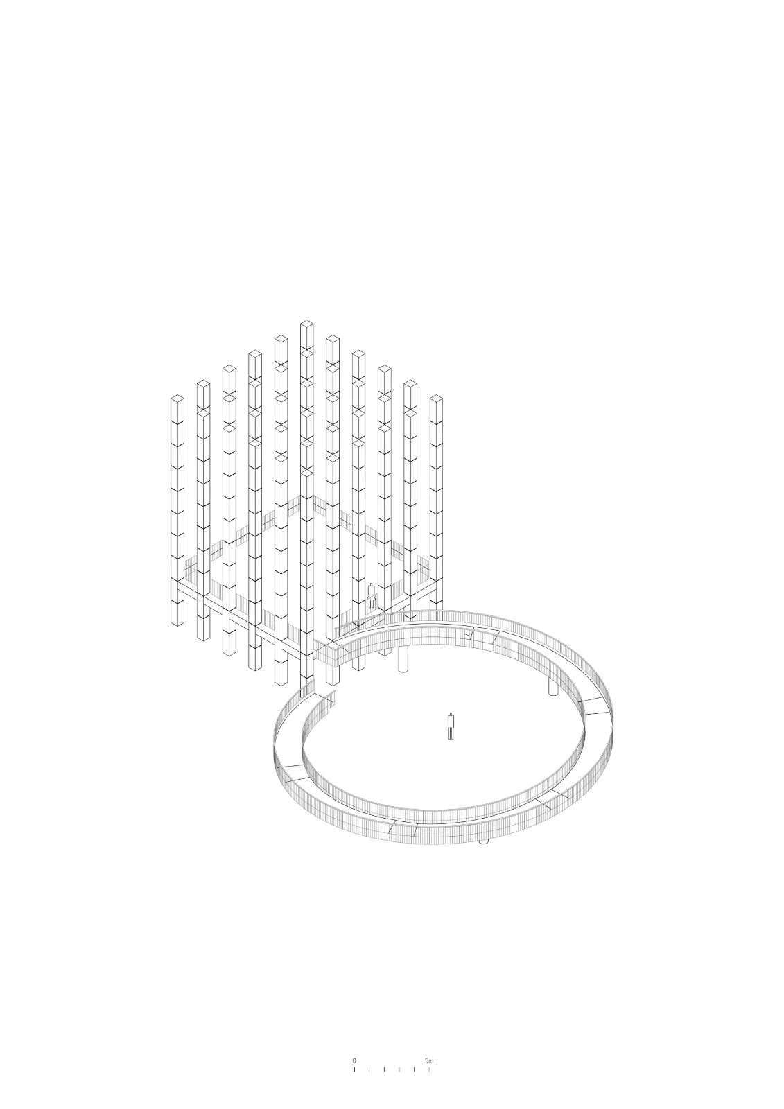 BIM Architecture | Only Structure, Unnamed Works/Pezo von Ellrichshausen Bearing Special