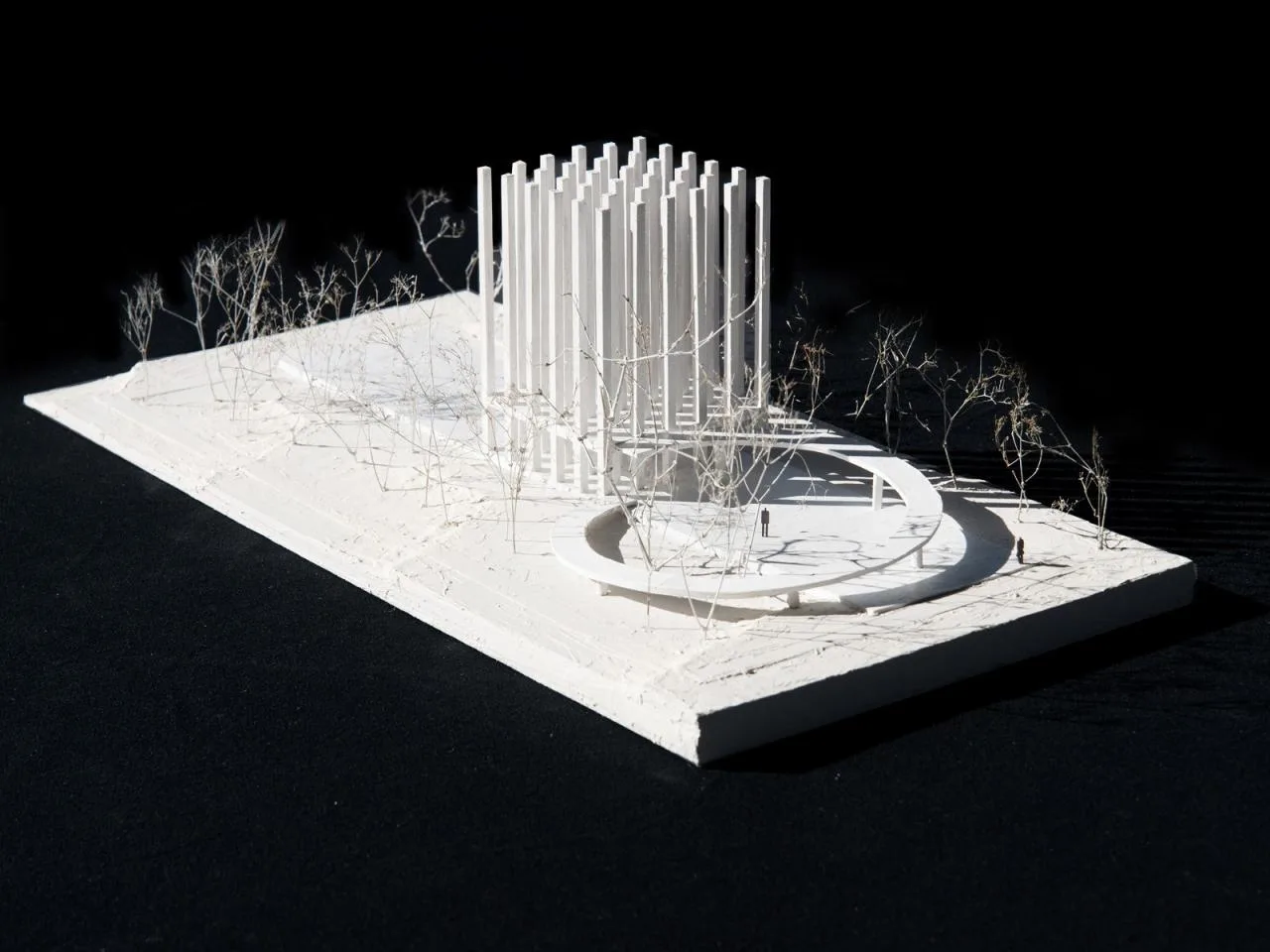 BIM Architecture | Only Structure, Unnamed Works/Pezo von Ellrichshausen Model Diagram