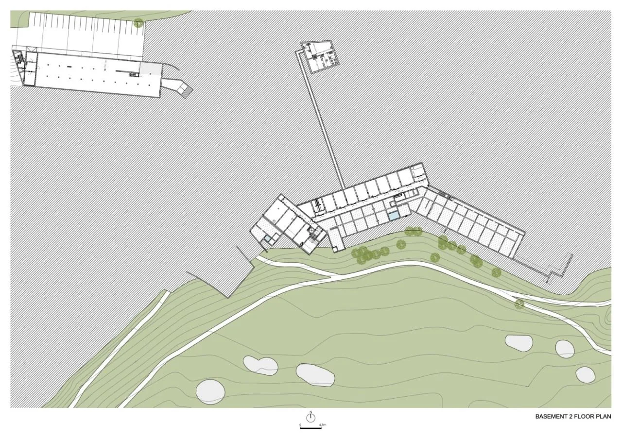 BIM Architecture | Taifeng Golf Club Jiaqing Hall/Á lvaro Siza Vieira+Carlos Castanheira