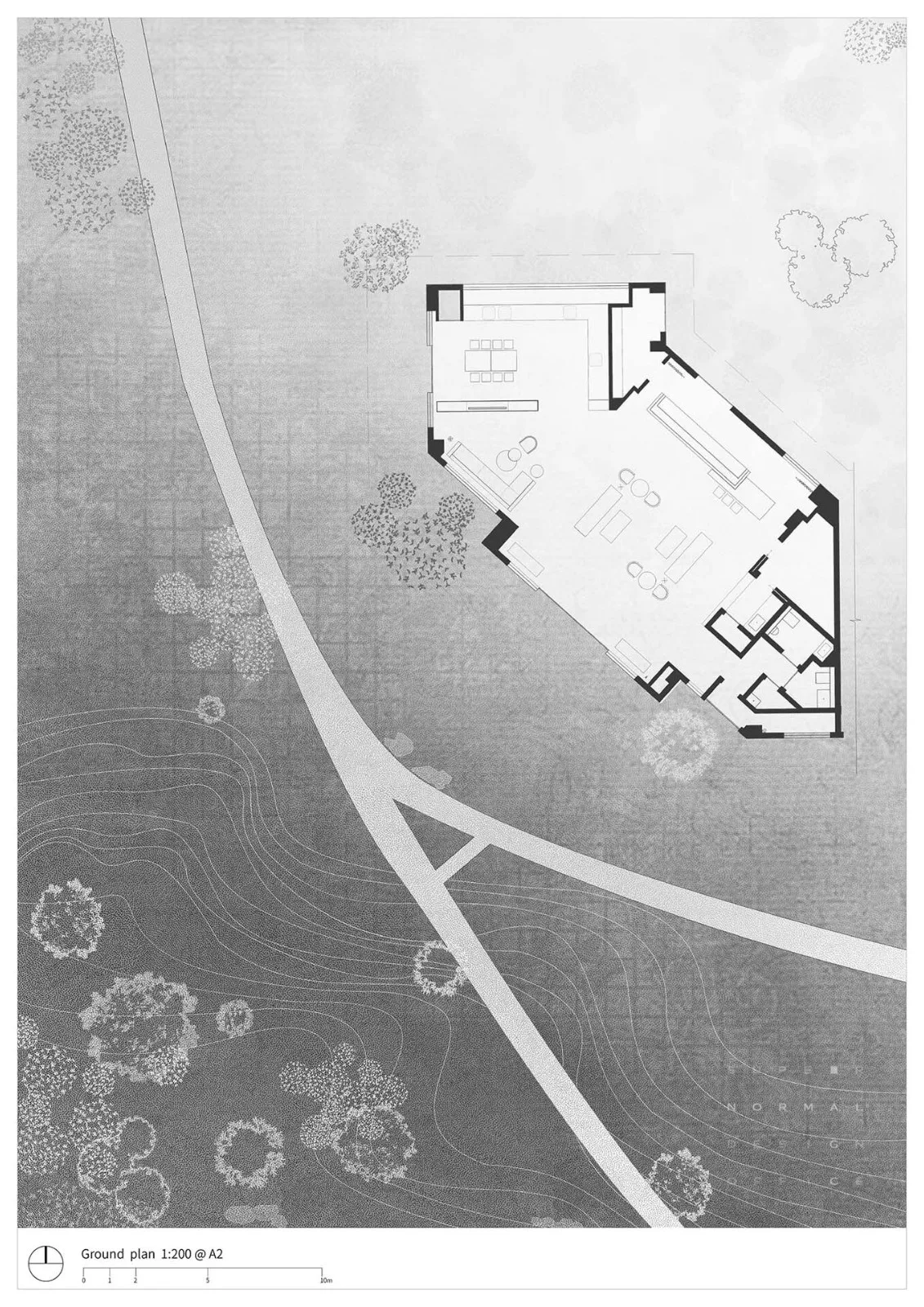 BIM Architecture | Emeishan Gaoqiao Town/Super Ordinary Space Design