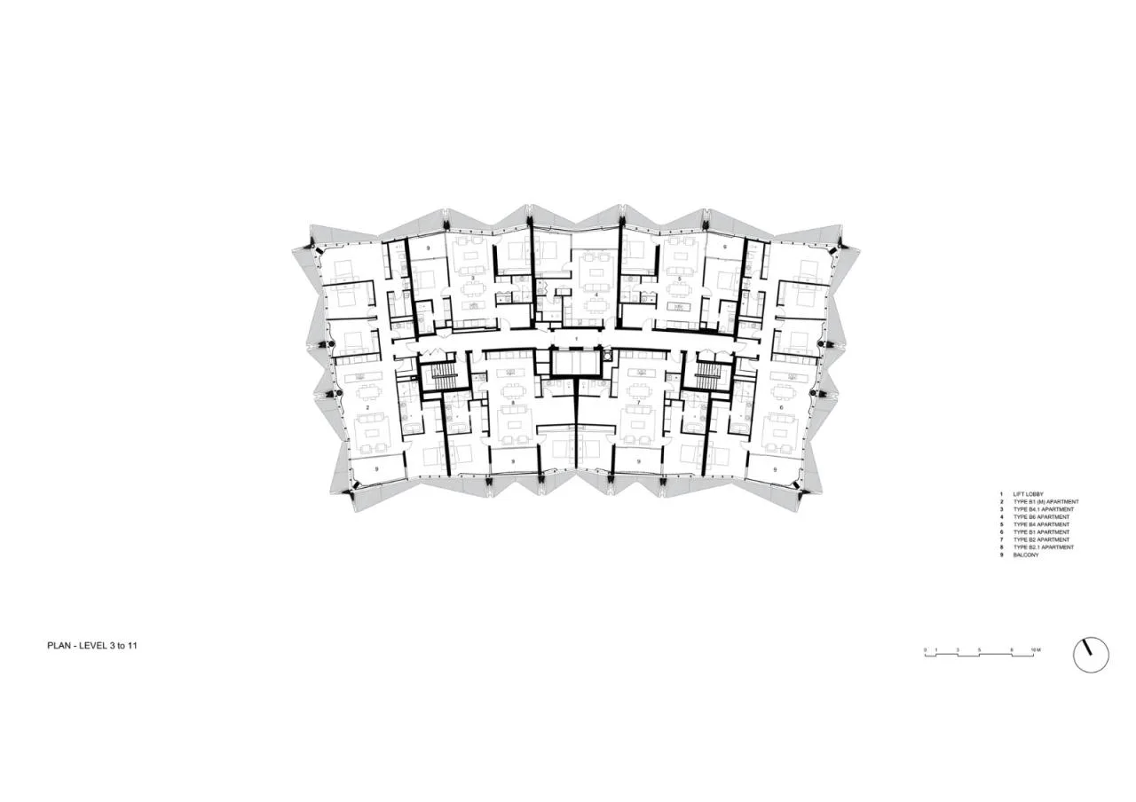 BIM Architecture | The Lanes Apartments/Contreras Early Architecture
