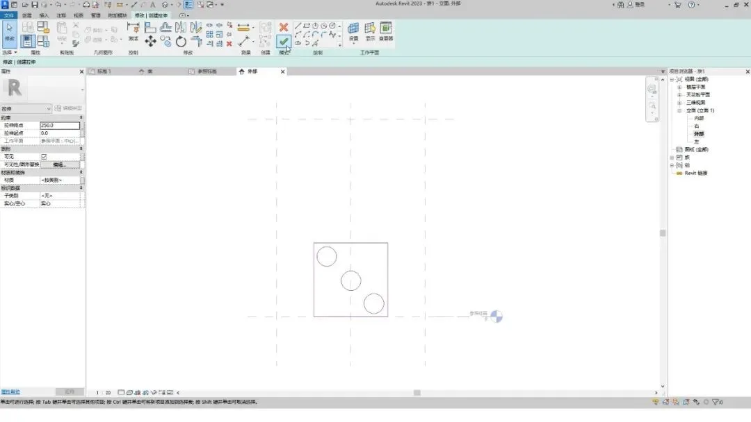 BIM skills | How to draw and replace irregular curtain wall panels in Revit? It can be done in two steps!