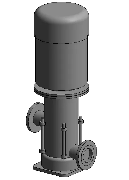 BIM Techniques | How to Build Family Models in Revit? Creating a family model of a simple fire booster pump using Revit