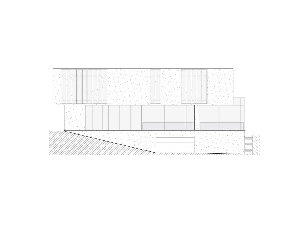 BIM Architecture | Modernist Concrete Housing, Kaunas House/Architectural Bureau G. Natkevicius&  Partners