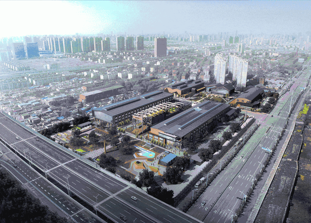 BIM Architecture | Protection and Utilization of Industrial Heritage: Baodi Hefei Iron and Steel Plant Renovation Project/UA You'an Design