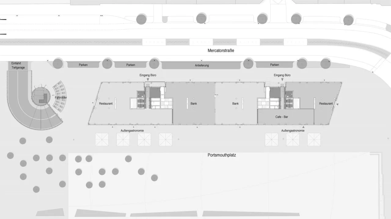 BIM Architecture | Mercator One Office Building/Hadi Teherani Architects