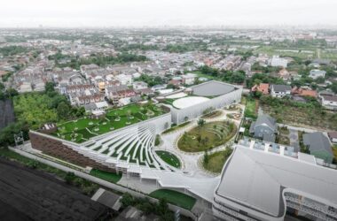 BIM Architecture: Fan-Shaped Design by SISB/Plan Architect for Thonburi Campus, Thailand-BIM WORLD
