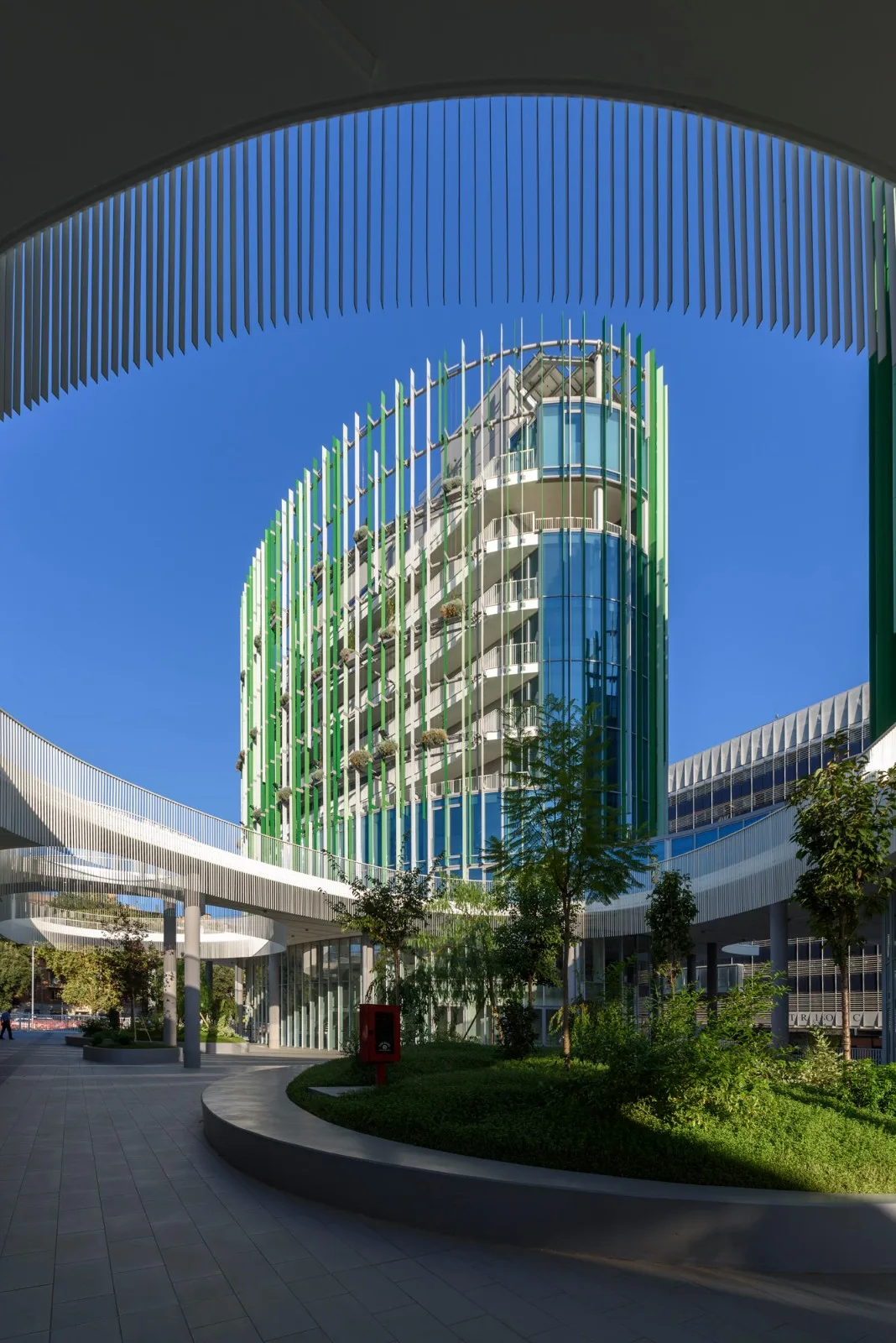 BIM Architecture | Industrial Zone Transforms into Green Campus: New Headquarters of Rome Third University/MCA Architecture Firm