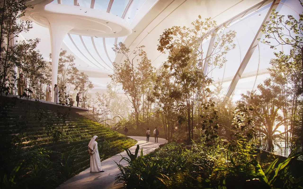 BIM Architecture | Urban Center Circle: Around the World's tallest skyscraper/ZNera Space