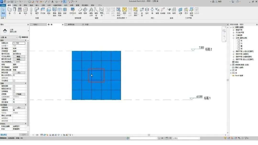 BIM skills | How to draw and replace irregular curtain wall panels in Revit? It can be done in two steps!
