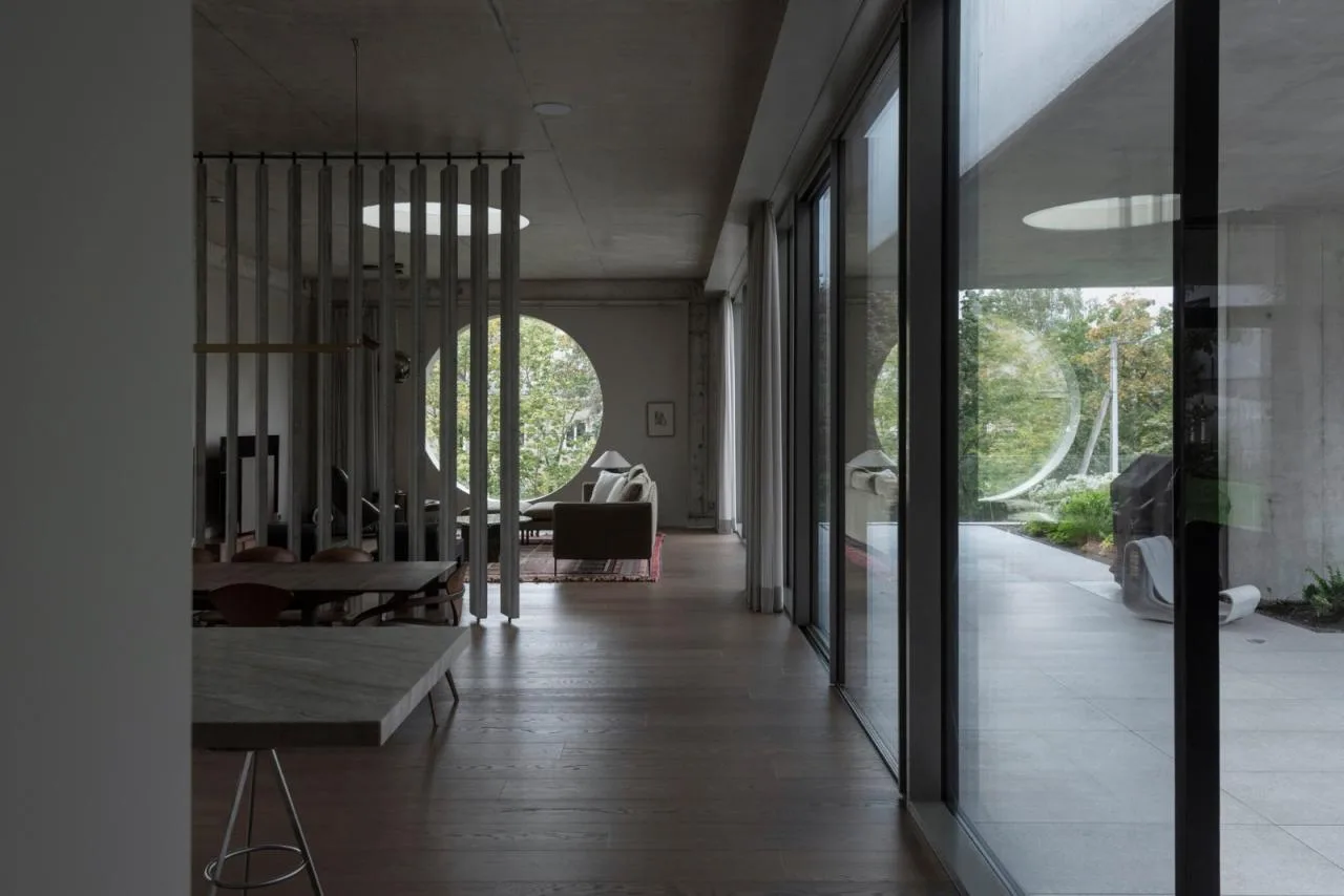 BIM Architecture | Modernist Concrete Housing, Kaunas House/Architectural Bureau G. Natkevicius&  Partners