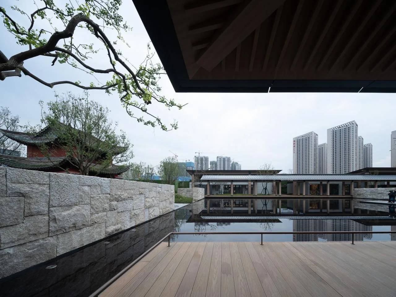BIM Architecture | Kunming Caohai Wenxing Building Park Project/XAA Architecture Firm Zhan Tao Studio