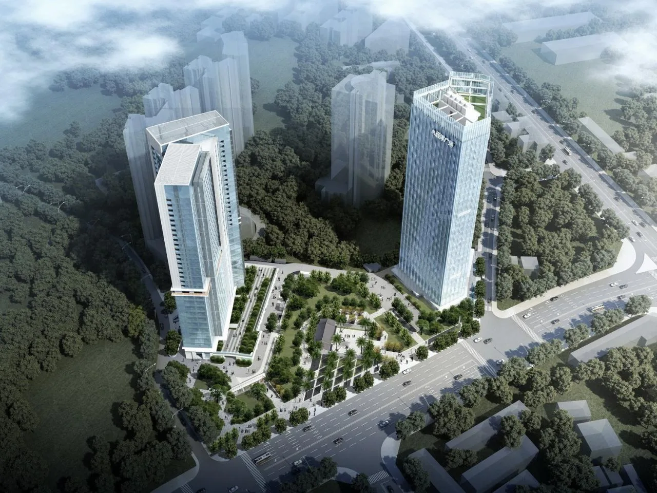 BIM Architecture | Ocean · Binhai Building: A New Field Spirit of Traditional and Modern Integration/Senlei International