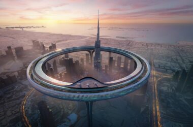 BIM Architecture: Urban Center Circle Surrounding the World's Tallest Skyscraper | ZNera Space-BIM WORLD