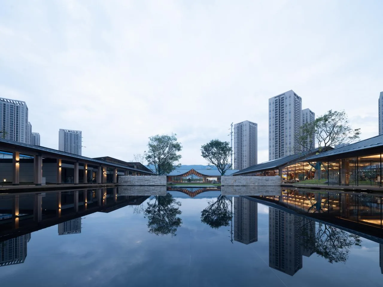 BIM Architecture | Kunming Caohai Wenxing Building Park Project/XAA Architecture Firm Zhan Tao Studio