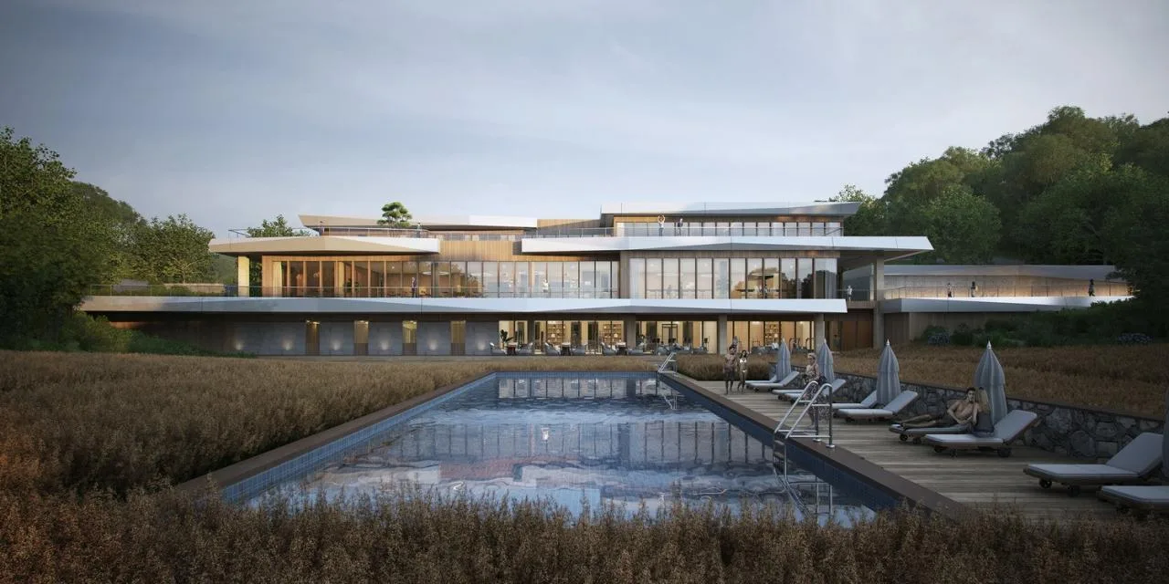 BIM Architecture | Return to Xiyaxi Manor Hotel Comprehensive Reception Center/Jian Shi (Beijing) Design Consulting Co., Ltd