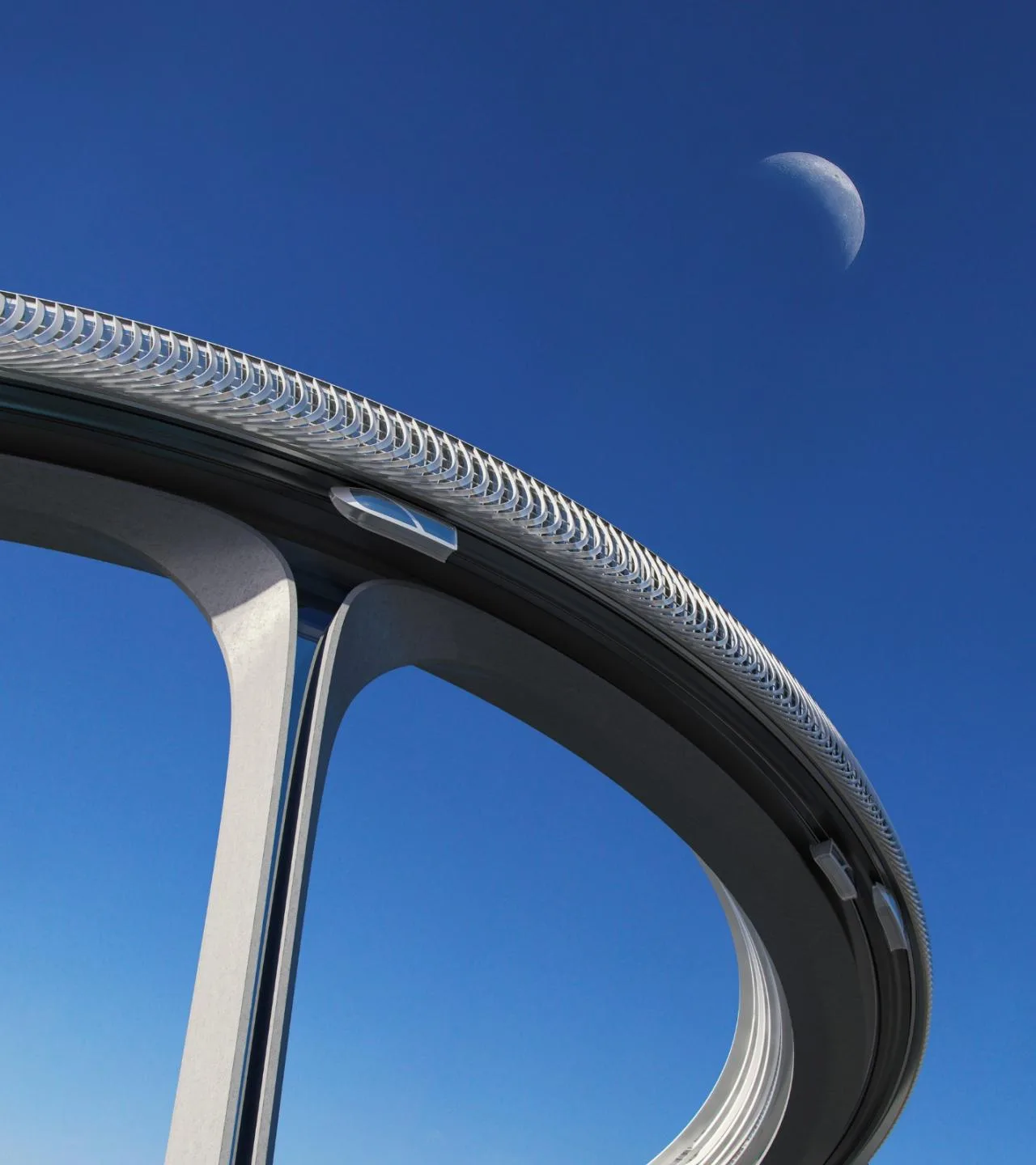 BIM Architecture | Urban Center Circle: Around the World's tallest skyscraper/ZNera Space