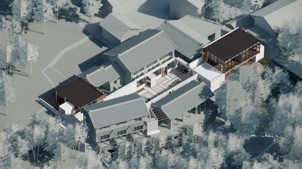 BIM Architecture | Construction: Based on Reality - Hidden Mountain in the Village/Collaborative Construction Society