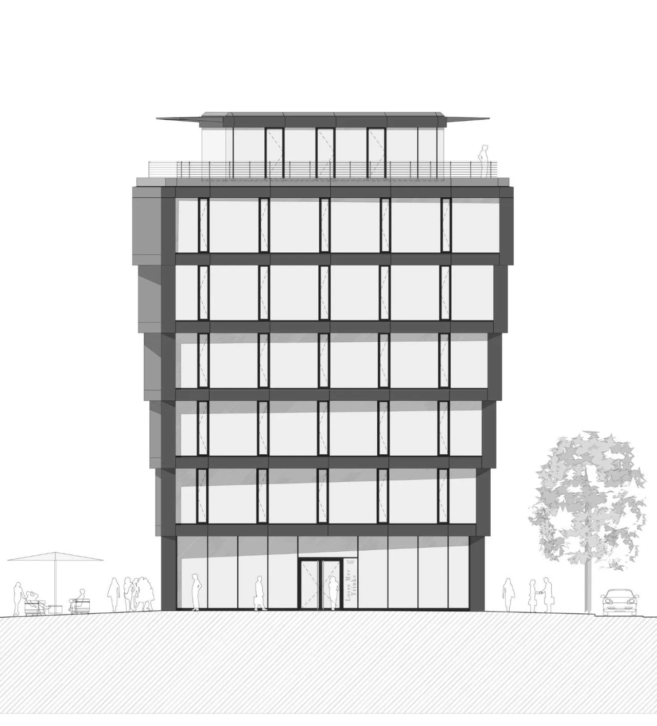 BIM Architecture | Mercator One Office Building/Hadi Teherani Architects