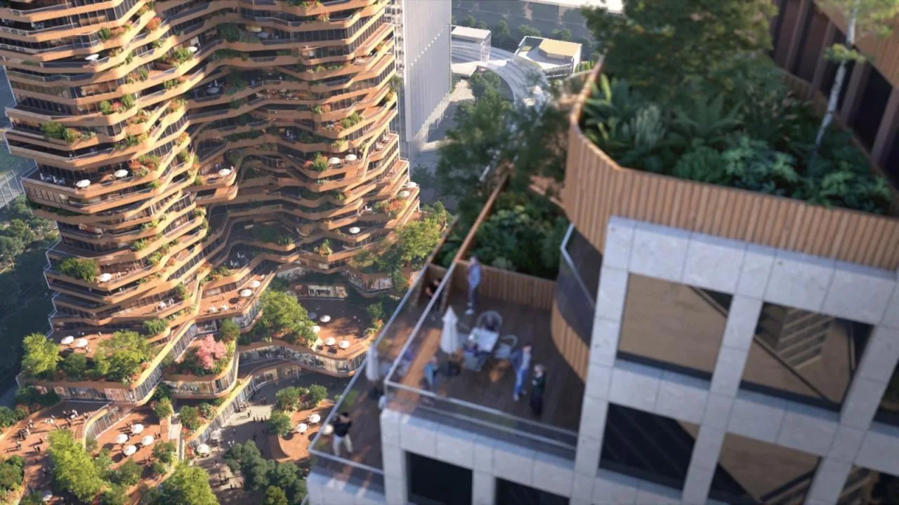 BIM architecture | High altitude canyon: Nanjing Oasis Building/MVRDV wins bid
