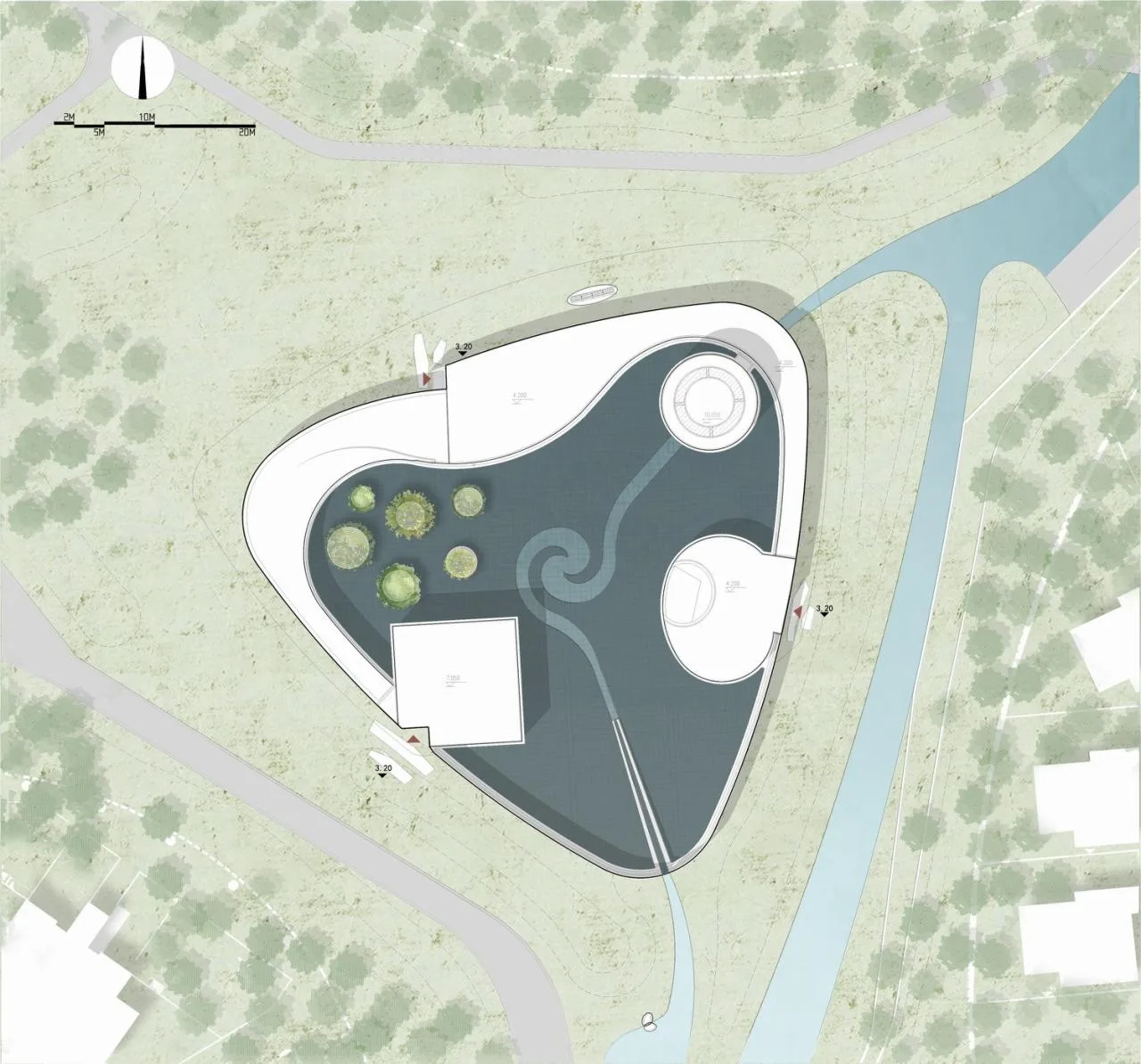 BIM Architecture | Monologues Art Museum/Wutopia Lab