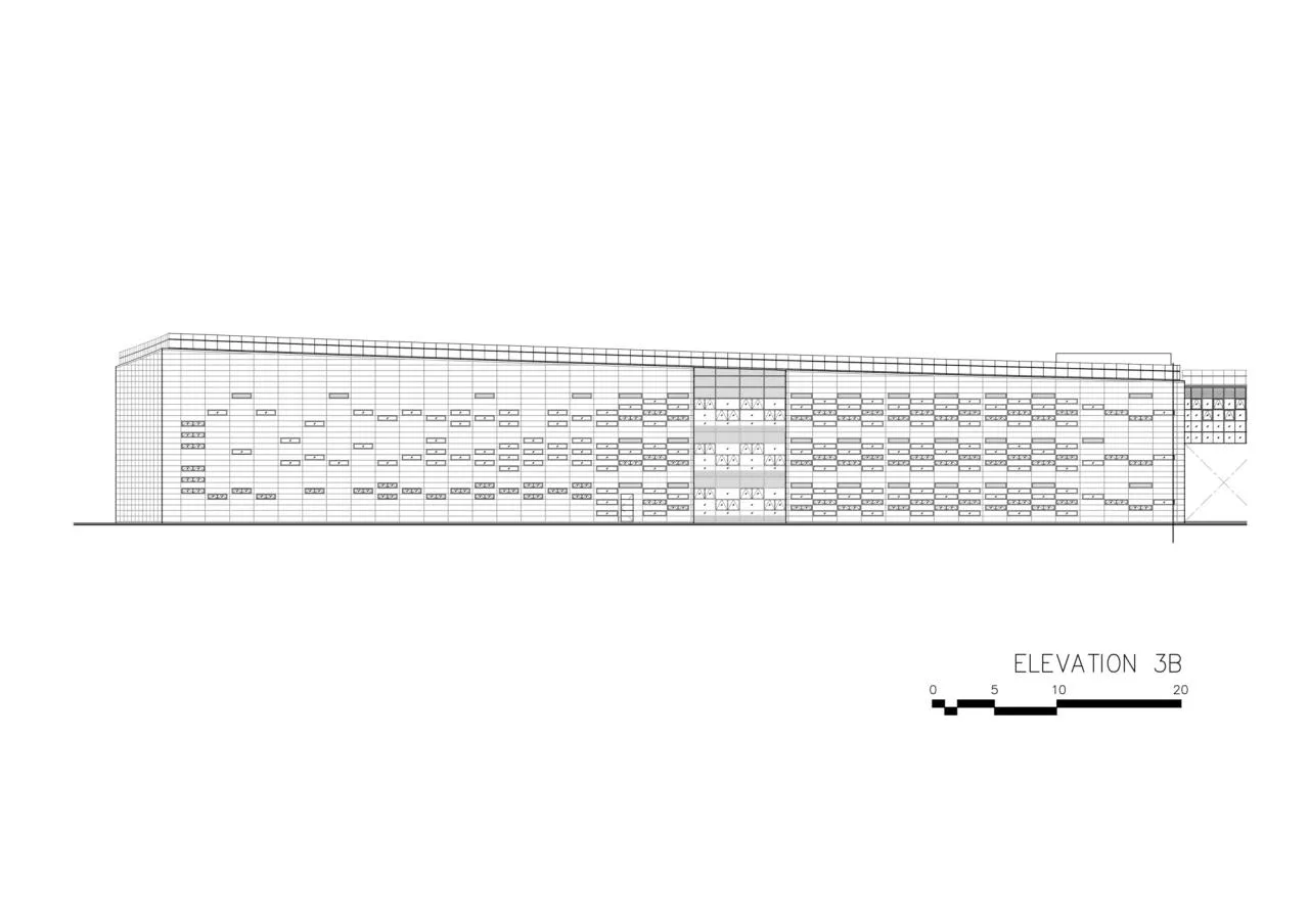 BIM Architecture | Fan shaped Unfolding, SISB/Plan Architect for Thonburi Campus in Thailand