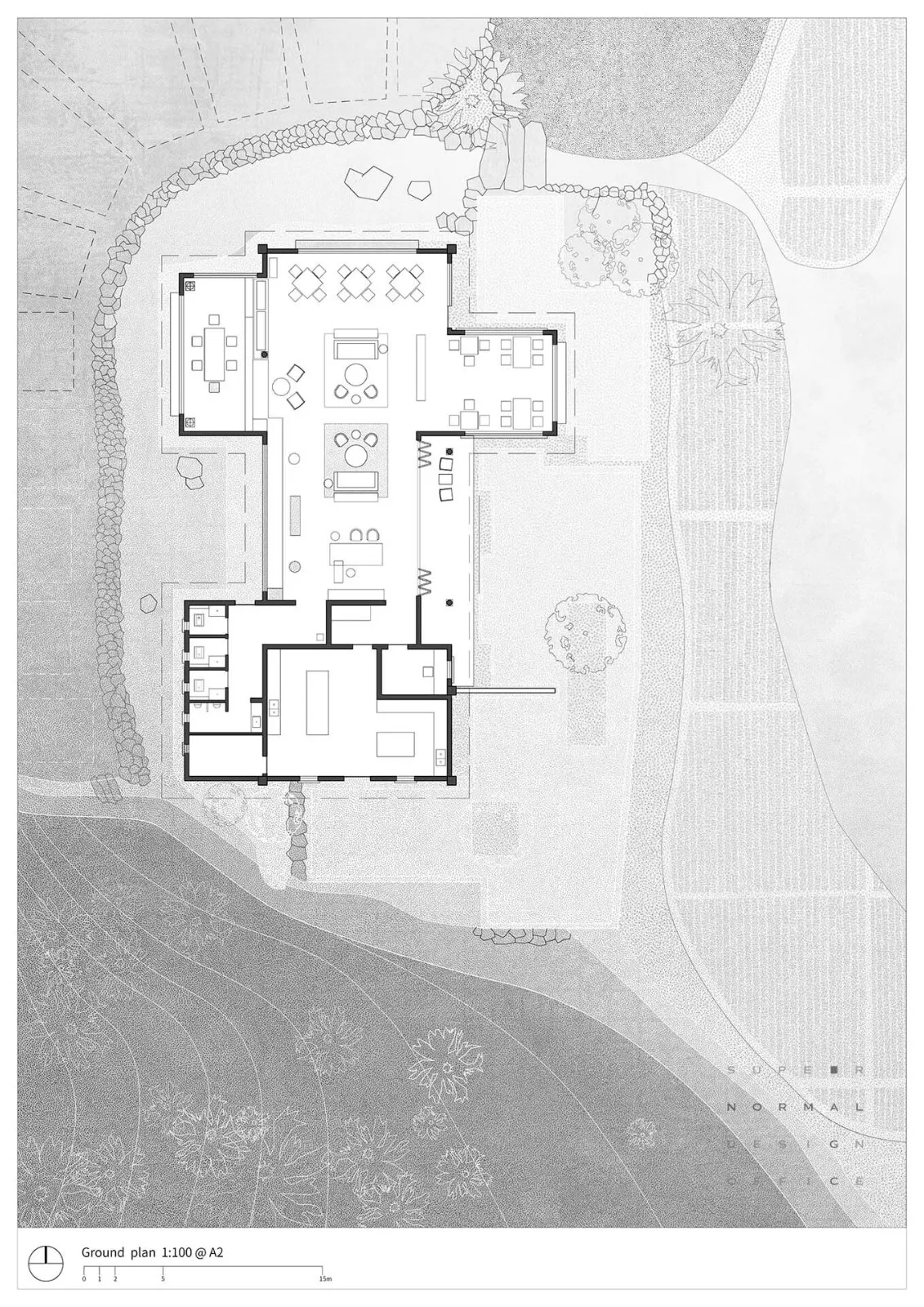 BIM Architecture | Emeishan Gaoqiao Town/Super Ordinary Space Design