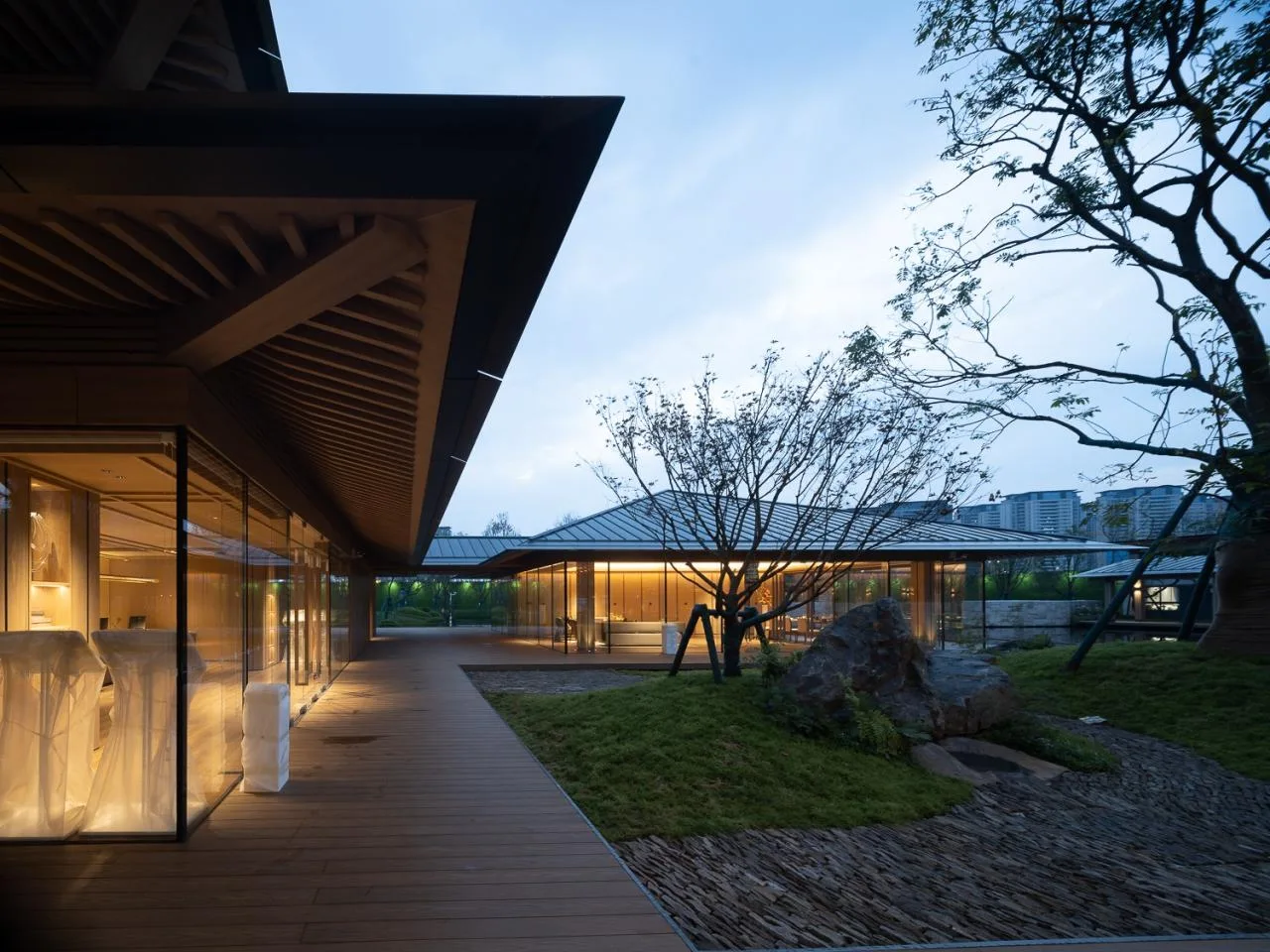 BIM Architecture | Kunming Caohai Wenxing Building Park Project/XAA Architecture Firm Zhan Tao Studio