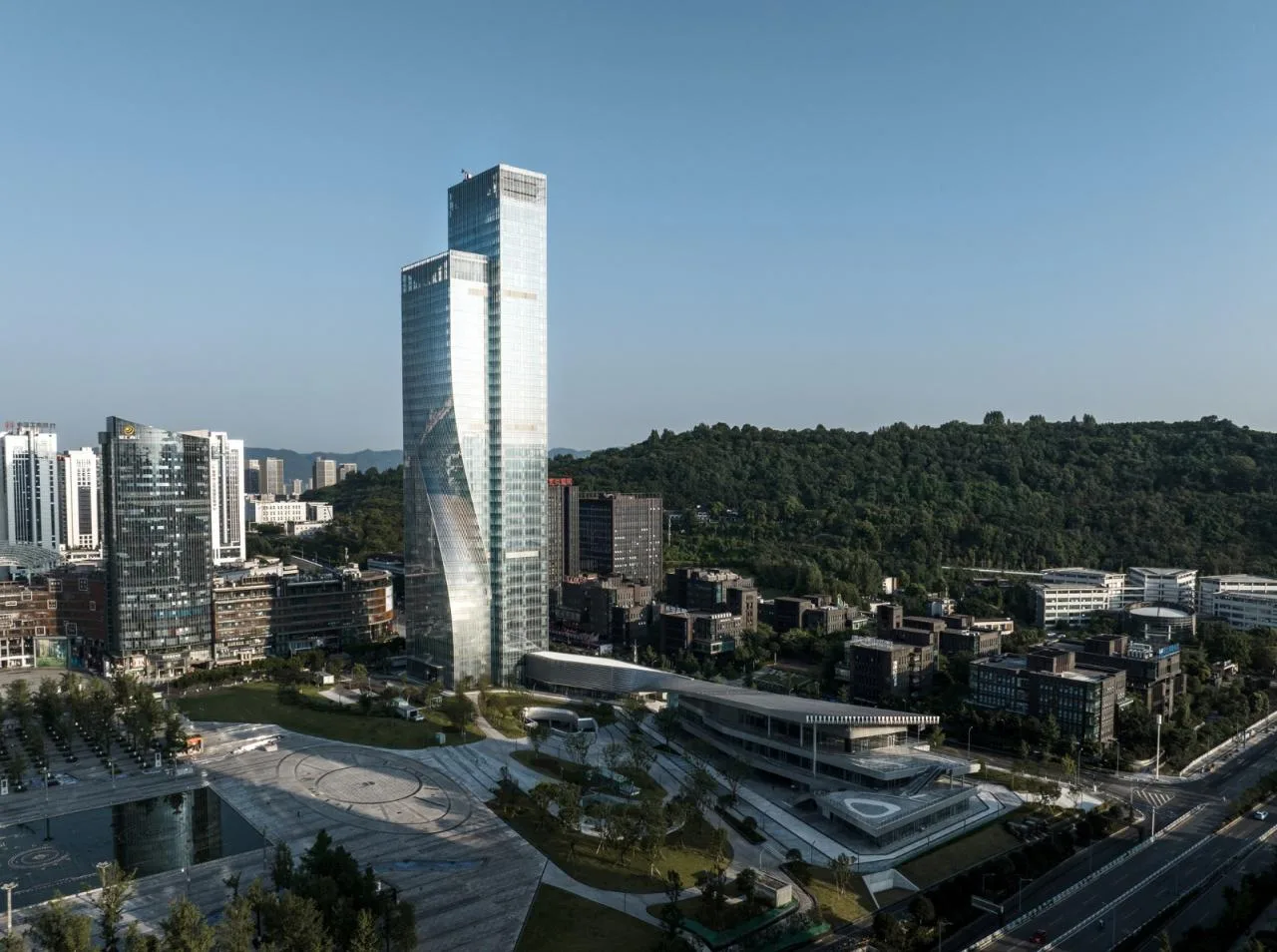 BIM Architecture | Chongqing Gaoke Sun Tower/Aedas