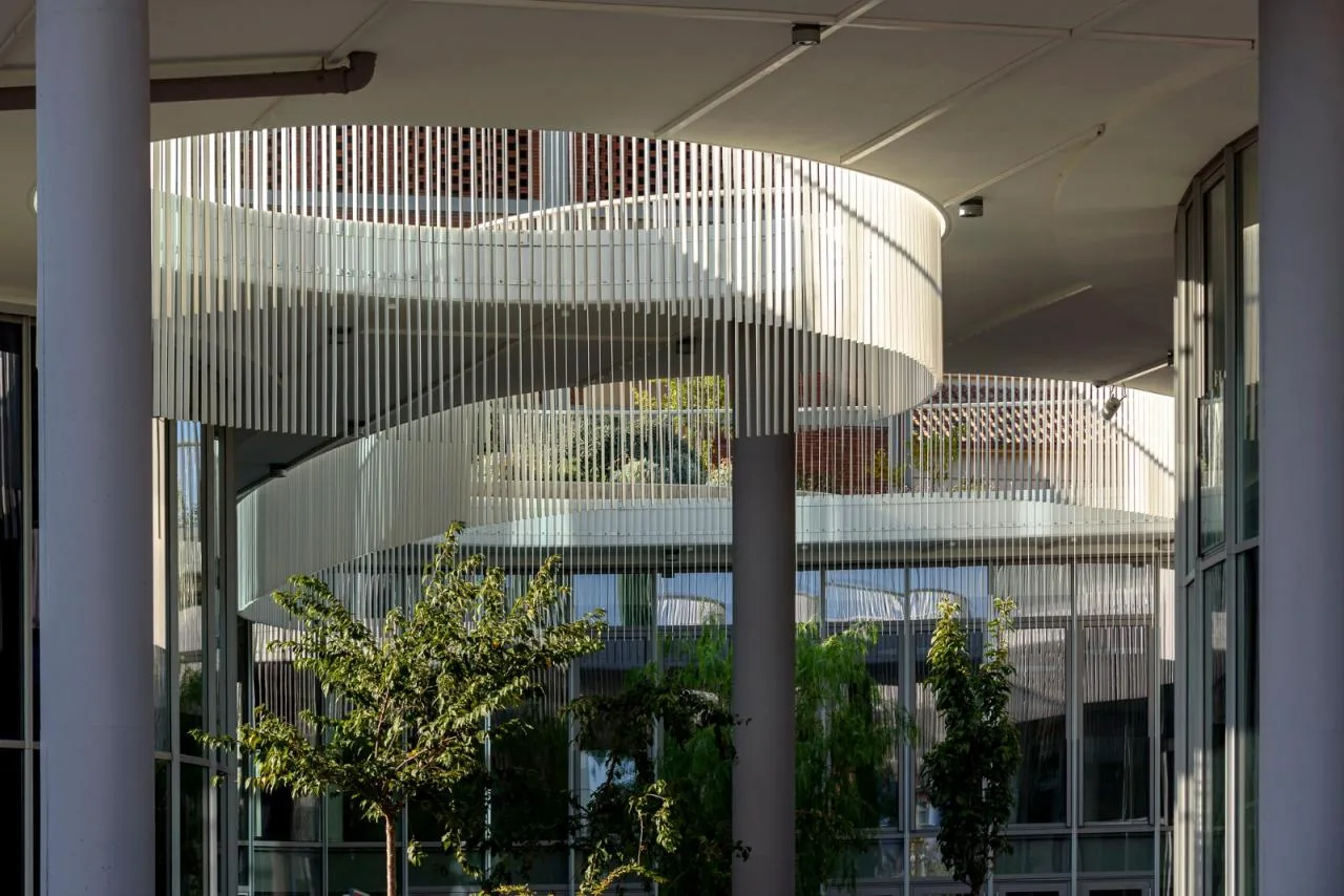 BIM Architecture | Industrial Zone Transforms into Green Campus: New Headquarters of Rome Third University/MCA Architecture Firm