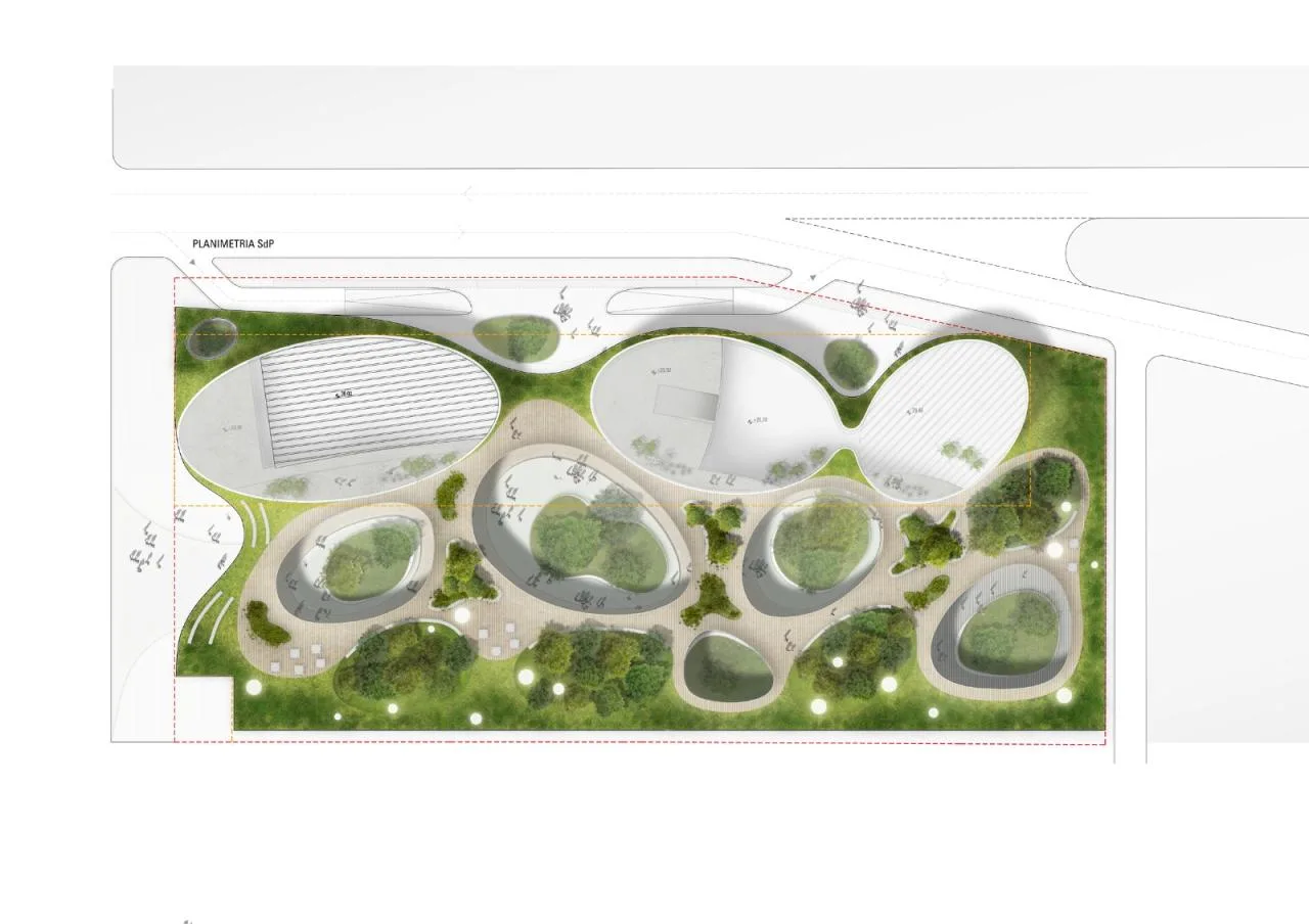 BIM Architecture | Industrial Zone Transforms into Green Campus: New Headquarters of Rome Third University/MCA Architecture Firm