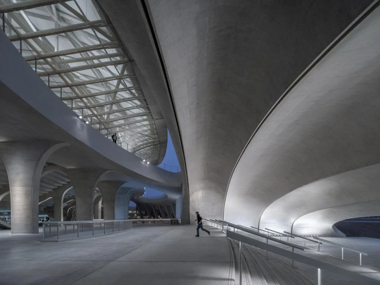 BIM Architecture | Design of the World's Largest Earthly Covered Building Complex: 'Disappearing Stadium'/MAD Ma Yansong