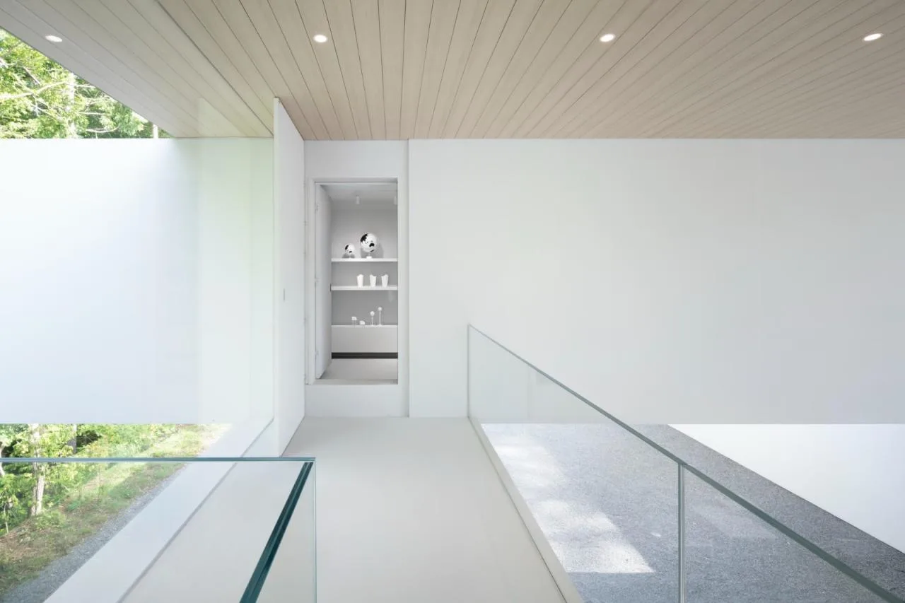 BIM Architecture | Japan Nagano Minimalist Hotel Culvert, Prefabricated Concrete Tunnel/Nendo