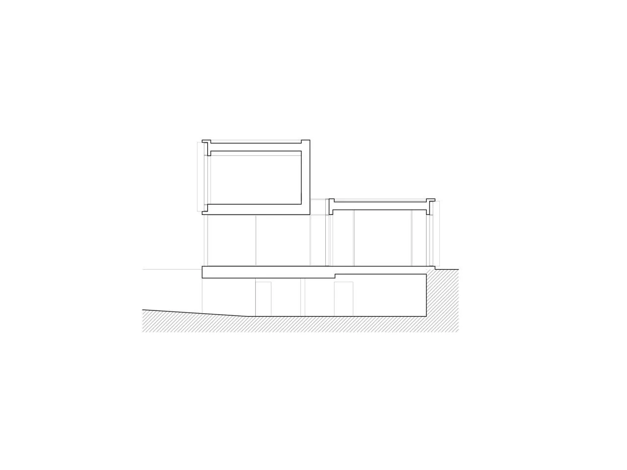 BIM Architecture | Modernist Concrete Housing, Kaunas House/Architectural Bureau G. Natkevicius&  Partners