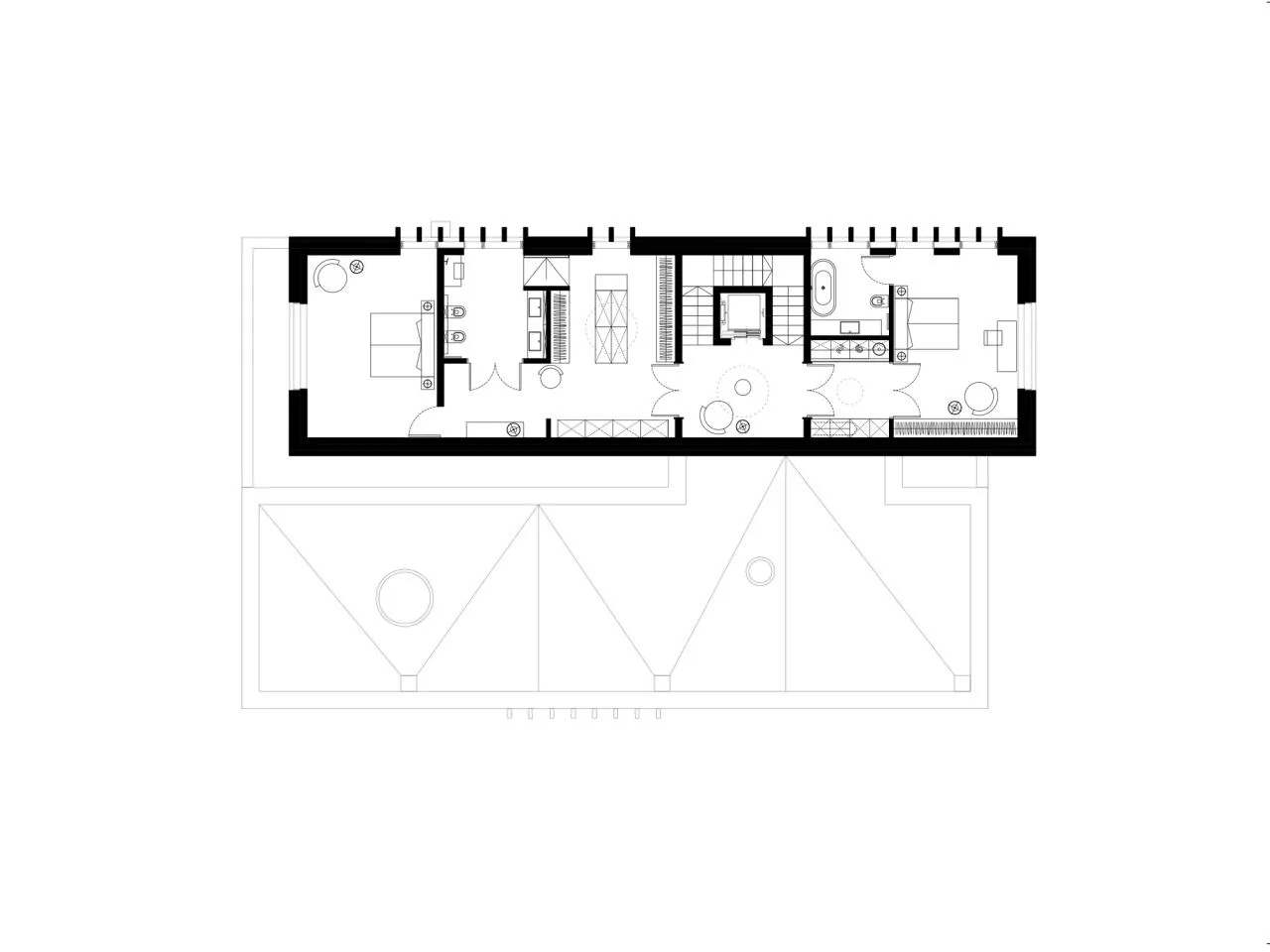 BIM Architecture | Modernist Concrete Housing, Kaunas House/Architectural Bureau G. Natkevicius&  Partners