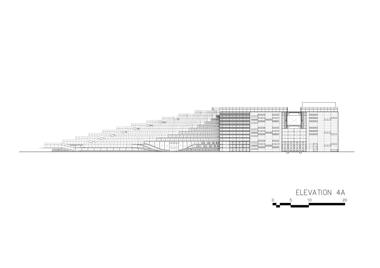 BIM Architecture | Fan shaped Unfolding, SISB/Plan Architect for Thonburi Campus in Thailand