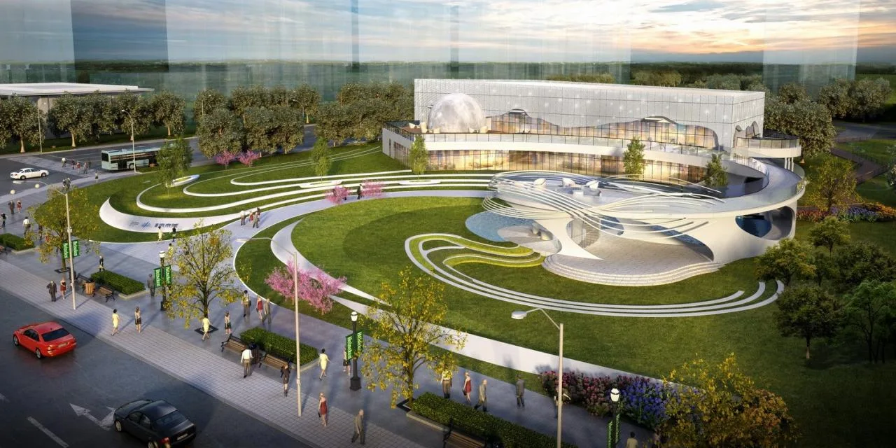 BIM Architecture | Oceanwide Guanghua City Demonstration Zone/Yizhu Design