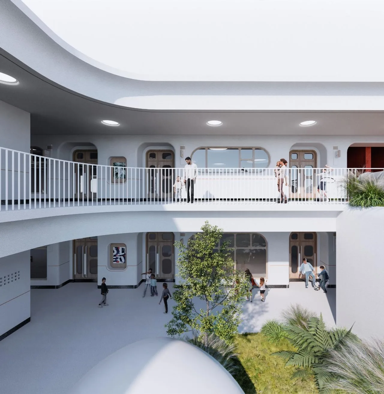 BIM Architecture | Futurist Campus: Western (Chongqing) Science City Future Campus International Competition/Wang Junbao DIKA
