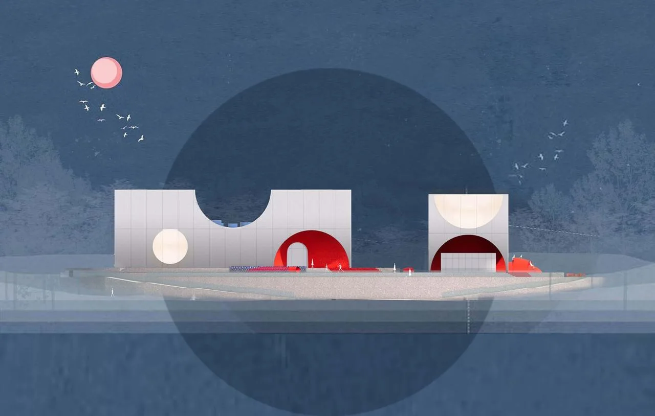 BIM Architecture | Fang.fun Xinglong Lake Children's Art Center/Relative Architecture